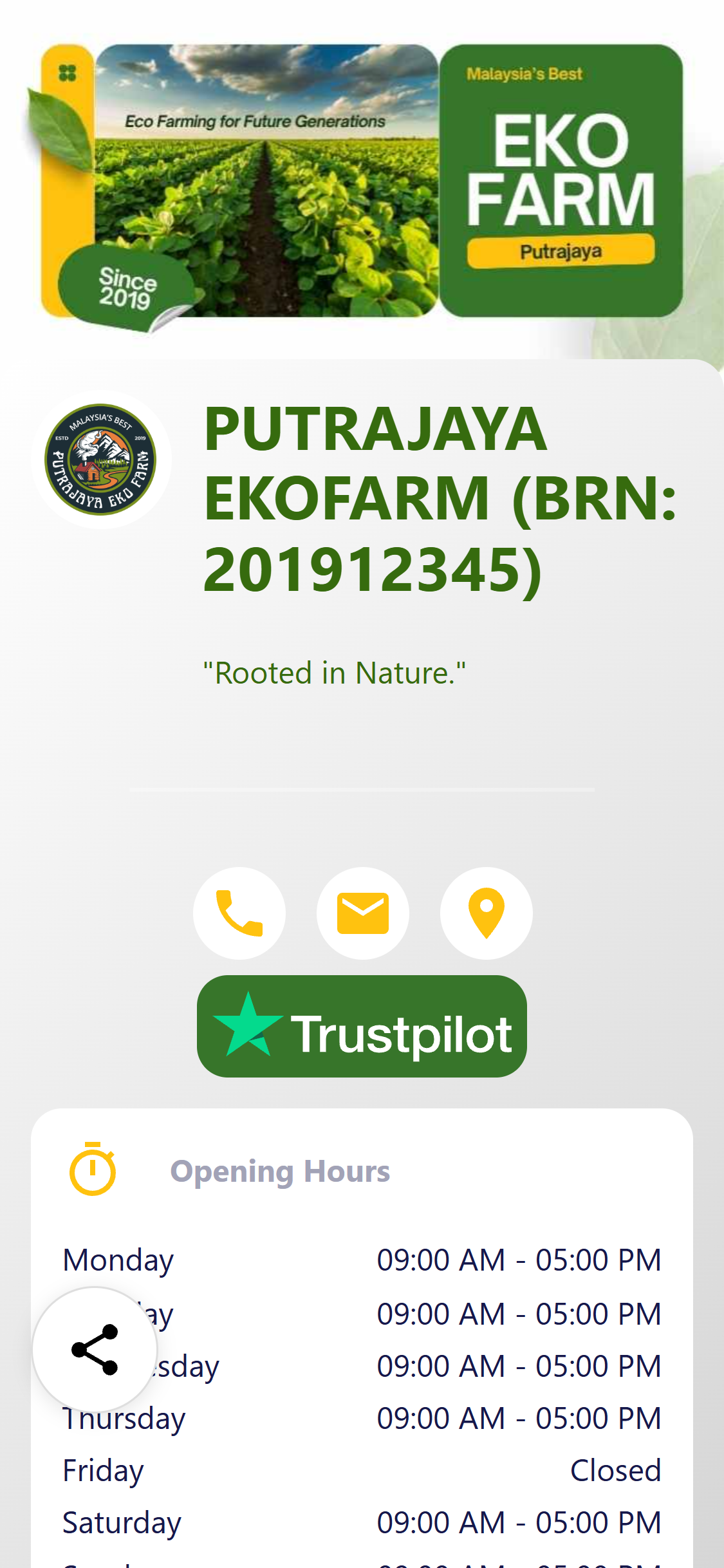 Events Template Image Preview